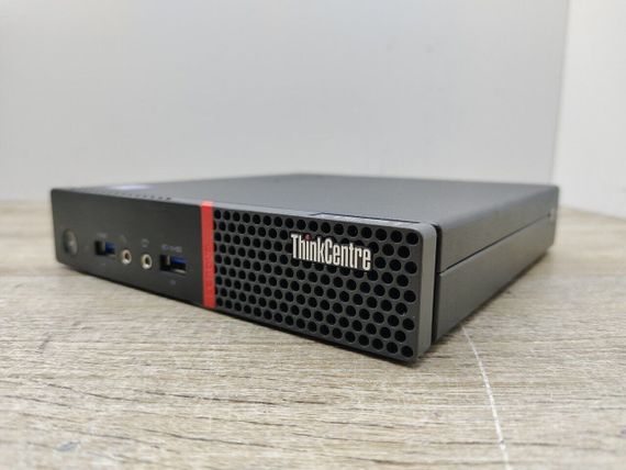 Неттоп Lenovo ThinkCentre M900 Tiny USFF / Intel Core i3-6100T (2 (4) ядра по 3.2 GHz) / 8 GB DDR4 / 240 GB SSD / Intel HD Graphics 530 / Блок живлення б/в | Зображення 4