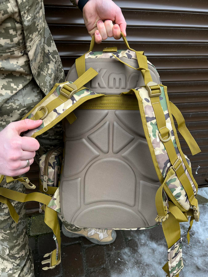 Военно-тактический рюкзак Molle Assault 55 L+ 3 органайзера Мультикам | Зображення 1