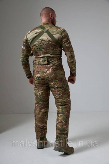 Тактичні зимові штани на підтяжках "Tactical WinterGuard Pro-X" мультикам | Зображення 6