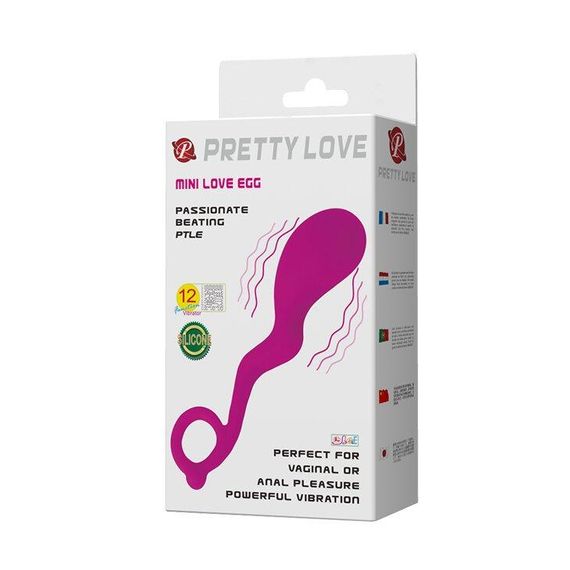 Віброяйце серії Pretty Love "MINI LOVE EGG" BI-014216 Sex Aura | Зображення 8