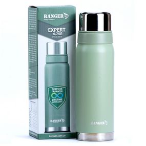 Термос для напоїв 750 мл Ranger Expert RA 9919 нержавіюча сталь зберігає тепло і холод