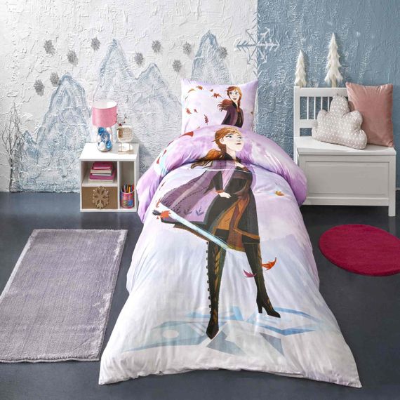 Постільна білизна TAC Disney 160×220 см Frozen Breezy | Зображення 1