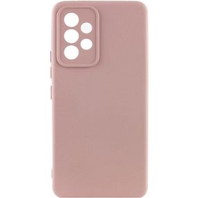 Чехол Silicone Cover Ummi Lakshmi Full Camera (AA) для Samsung Galaxy A33 5G Розовый / Pink Sand
