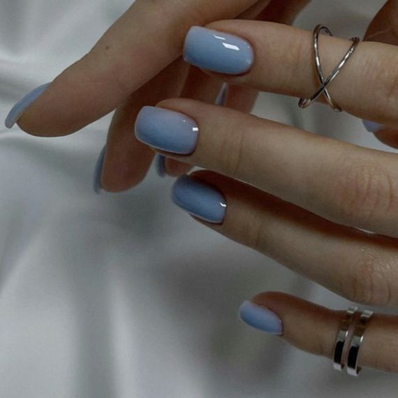 Жидкий полигель Мі #10 голубой 20мл (баночка) | Зображення 1