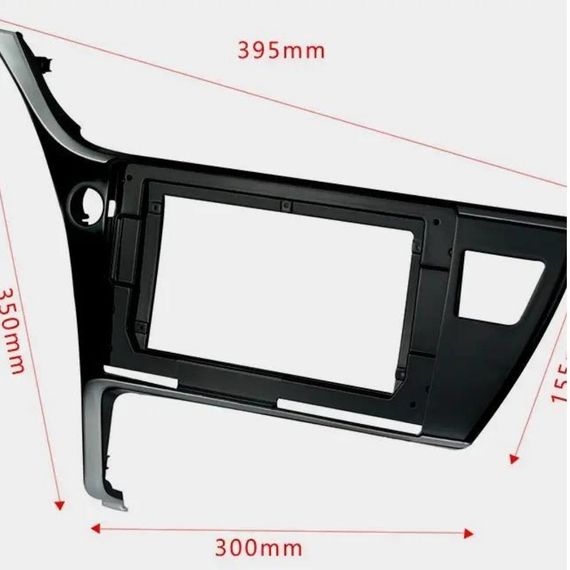 Штатна автомагнітола Toyota Corolla 2014-2016 (10")  Android 10.1 (4/32) чорний (MER-14129_5615) | Зображення 5