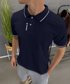 Поло рибок темносиний S