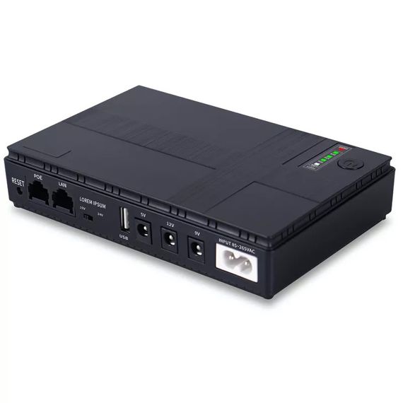 UPS Power Bank для роутерів і відеокамер XPRO DC1018P 5V/9V/12V+USB 10400mAh (45685-_785) | Зображення 5