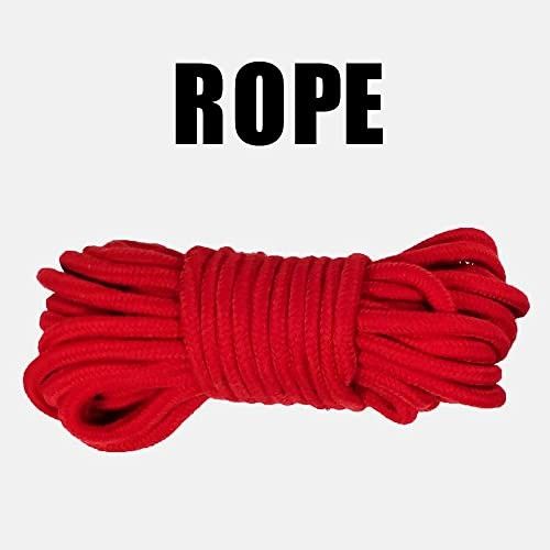 Набір бдсм DS Fetish Lanwan Restraints Kit у валізі 10 предметів Sex Aura | Зображення 3