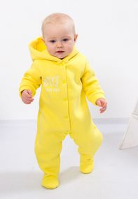 Комбінезон ясельний для дівчинки Носи своє 80 Жовтий (p-7610-93148)