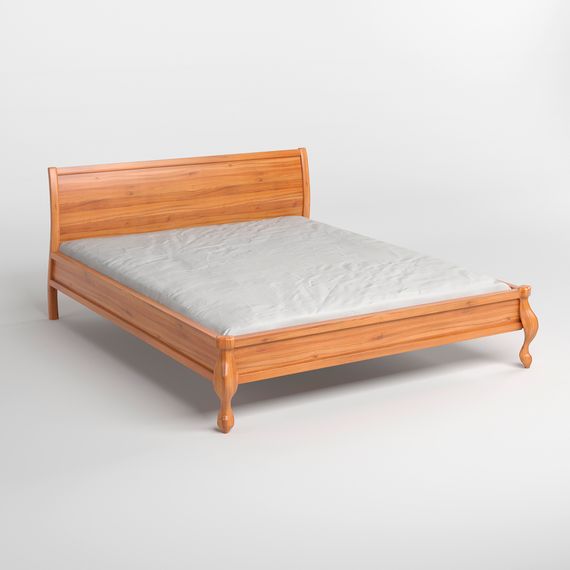 Односпальне дерев'яне ліжко Mebigrand Палермо Вільха 80х190 см (MBG-11289) | Зображення 1