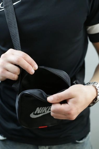 Барсетка чоловіча,компактна, вмістка, сумка через плече | Зображення 3