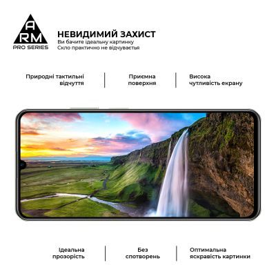 Стекло защитное Armorstandart Pro Realme C63 4G Black (ARM78445) | Зображення 3