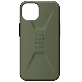 Чехол TPU UAG CIVILIAN series для Apple iPhone 14 Plus (6.7") Зеленый