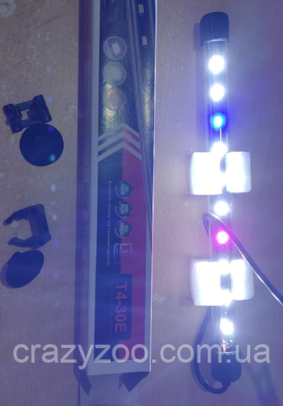Занурювальний світильник для акваріума Xilong T4-30E LED 2.5 Вт білий 26.5 см | Зображення 4