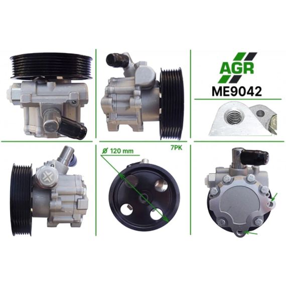 Насос ГУР новый MERCEDES CLK 05-10, GL-CLASS 06-09, M-CLASS 05-09, SPRINTER W906, VIANO W639