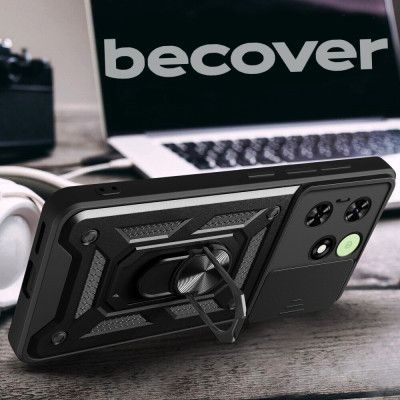 Чехол для мобильного телефона BeCover Military Tecno Spark Go 2024 (BG6) Black (710684) | Зображення 2