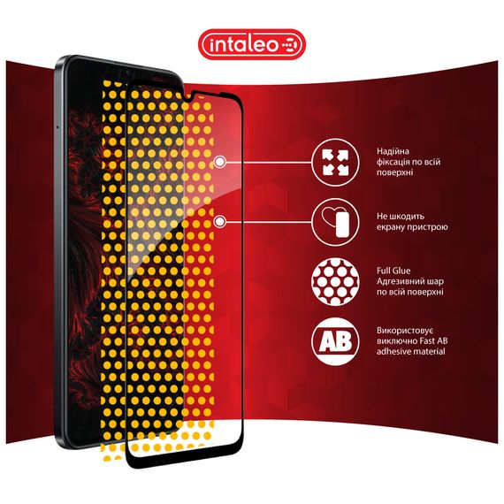 Скло захисне Intaleo Full Glue Realme Note 60X Black (1283126609053) | Зображення 6