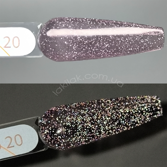 Світловідбивний гель-лак Gelix Disco №20 8мл