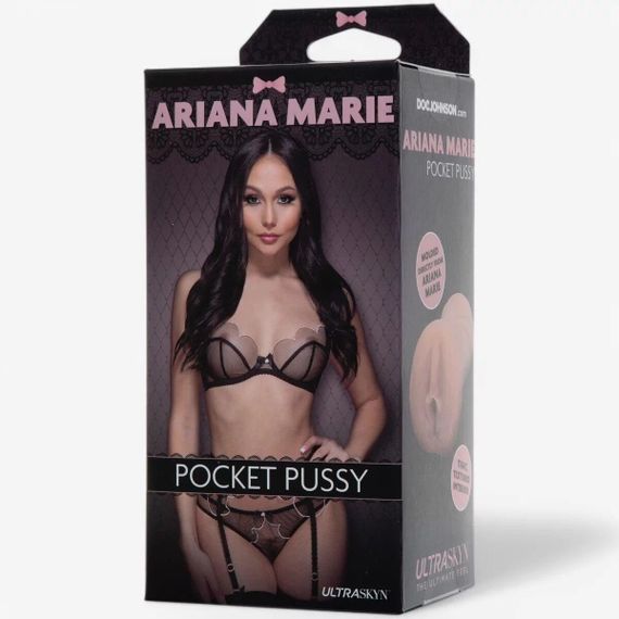 Мастурбатор-вагіна Doc Johnson Ariana Marie Sex Aura | Зображення 4