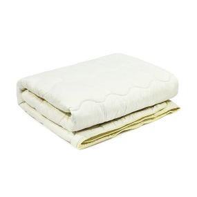 Ковдра двоспальна вовняна Viluta Comfort 21380 170x210 см бежева
