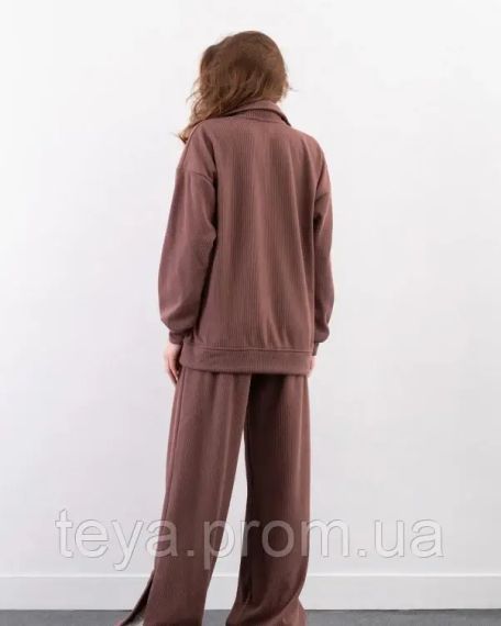 Костюм цвет коричневый размеры S, M, L, XXL, 3XL, XL FI_009115 | Зображення 2