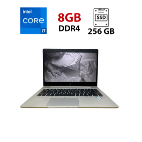 Ноутбук Б-класс HP EliteBook 840 G5 / 14" (1920x1080) IPS / Intel Core i7-8550U (4 (8) ядра по 1.8 - 4.0 GHz) / 8 GB DDR3 / 256 GB SSD / WebCam / USB 3.0 / HDMI / Без акб б/у