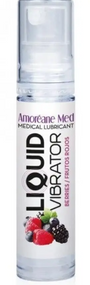 Стимулирующий лубрикант от Amoreane Med: Liquid vibrator - Berries ( жидкий вибратор ), 10 ml Sex Aura