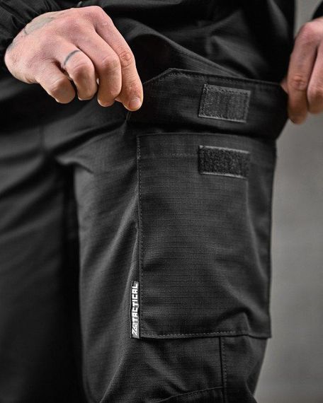 Літній тактичний костюм 7.62 чорний ДЛ6503 | Зображення 7