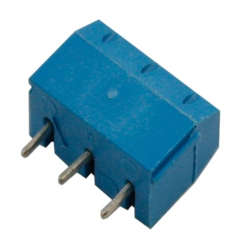 Клеммная колодка на 3 контакта, шаг 5мм KF301-3P | Зображення 2