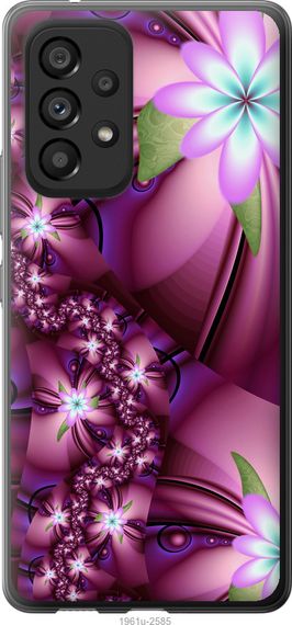 Чехол на Samsung Galaxy A53 A536E Цветочная мозаика "1961u-2585-17620"