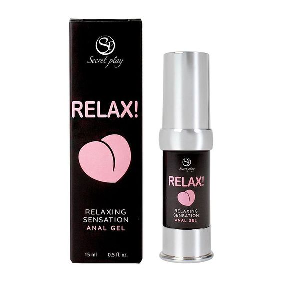 Гель для анального сексу - Secret Play Relax! Relaxing Sensation, 15 мл (06/2026) Sex Aura