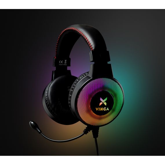 Навушники Vinga HSCU-100 Gaming LED Black (HSCU-100) | Зображення 7