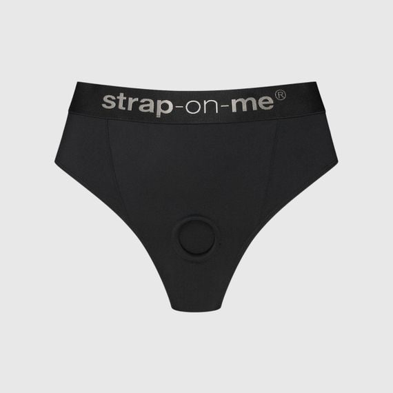 Трусики з фіксацією дилдо Strap-On-Me Harness Lingerie Idole - XS - Black Sex Aura