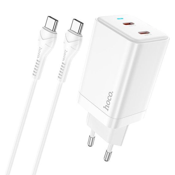 Мережевий зарядний пристрій GaN Hoco N23 Starlight PD45W (33284-01_560) | Зображення 2