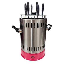 Електрошашличниця вертикальна ZP-065 3000W Червона