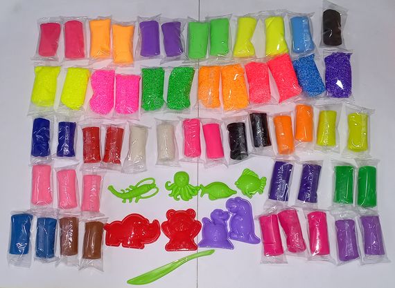 Набір для творчості 3в1, тісто для ліплення TAB-01-01U Danko Toys (4823102810973) | Зображення 1