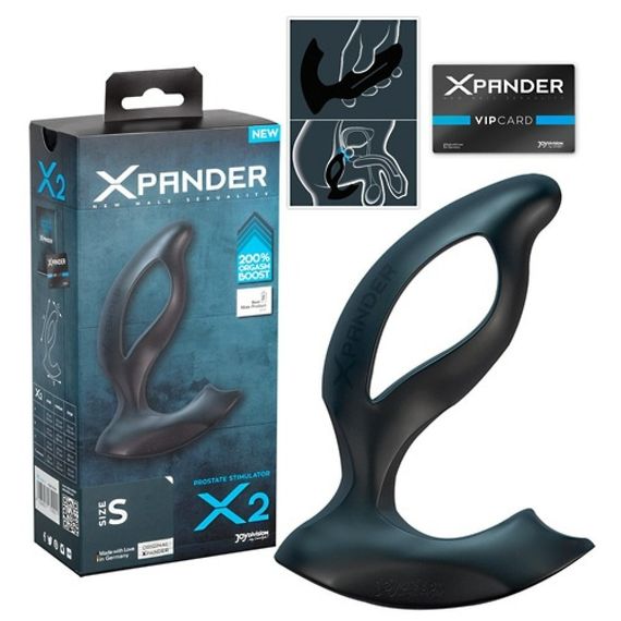Массажер простаты, размер L, XPANDER X2, 11.5 см х 4.8 см sexstyle | Зображення 3