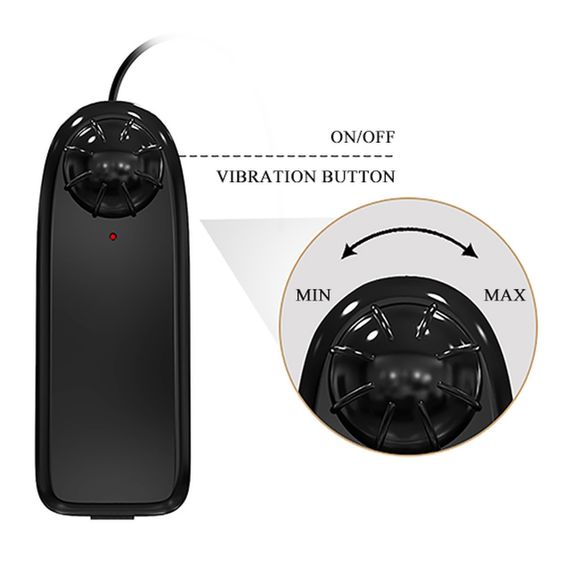 Великий вібратор на присосці BAILE - Beautiful Burag Vibration 9.4", BW-008104ZR Sex Aura | Зображення 7