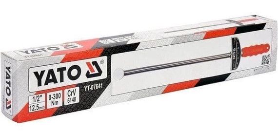 Ключ динамометрический 1/2" 0-300 Нм YATO YT-07641 | Зображення 6