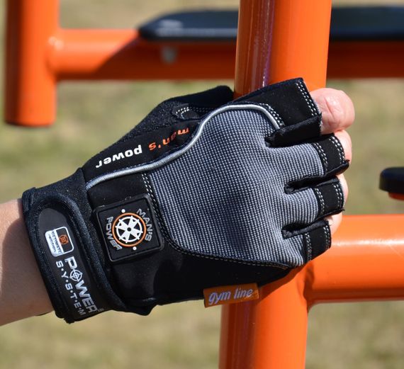 Рукавички для фітнесу Power System PS-2580 Man’s Power Black/Grey XS | Зображення 7