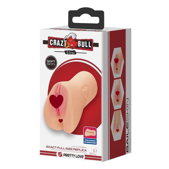 Мастурбатор вагина CRAZY BULL-ELENA sexstyle