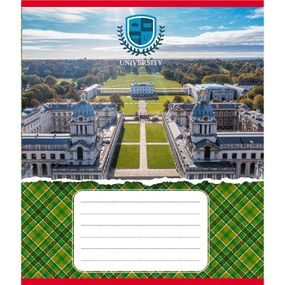 Зошит загальний "Університети" 048-590258K-4 в клітинку, 48 аркушів