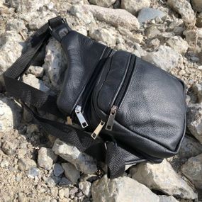 Сумка через плече Месенджер / Сумка тактична наплічна / Чоловіча сумка Месенджер шкіра / Сумка XA-482 для міста