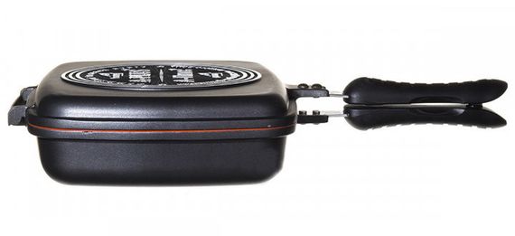 Сковорода гриль для стейков А-Плюс 32 см с антипригарным покрытием двухсторонняя | Зображення 3