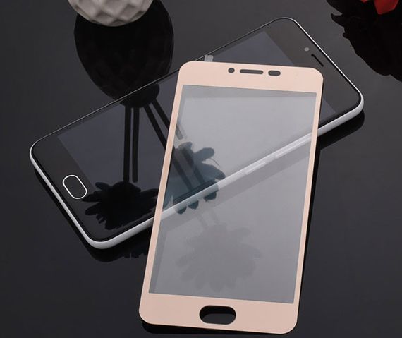 Full Cover защитное стекло для Meizu U20 - Gold | Зображення 2