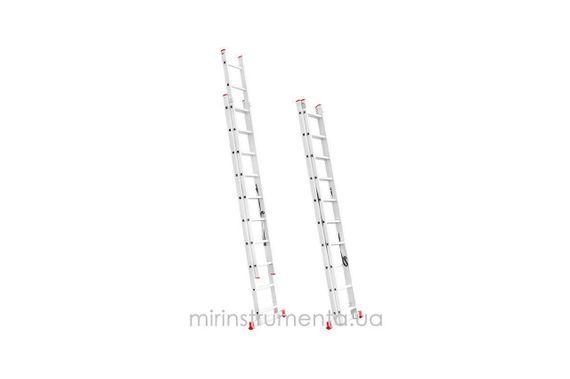 Лестница 2-х раскладная Intertool - 4810 мм х 2x10 ступеней (LT-0210) | Зображення 1