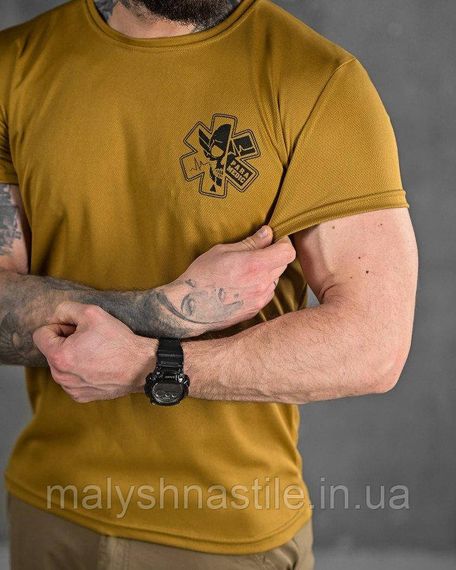Тактическая потоотводящая футболка  ParaMedic coyot ДЛ6504 | Зображення 3