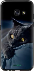 Чохол на Samsung Galaxy A3 (2017) Димчастий кіт "825t-443-2448"