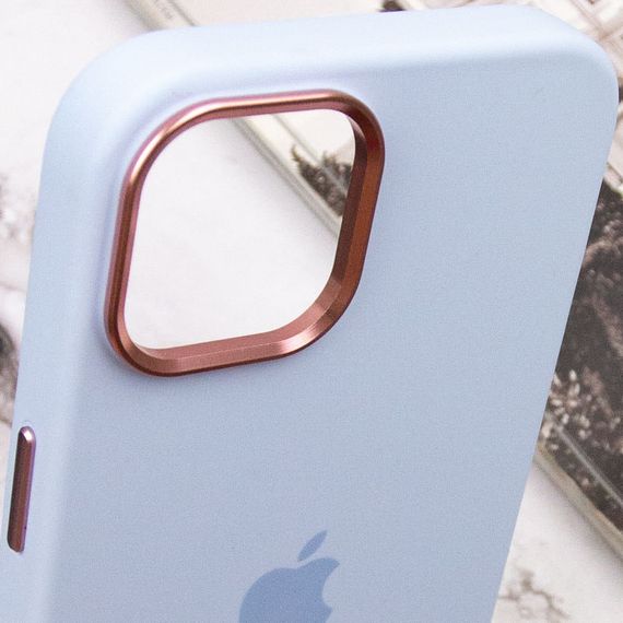 Чохол Silicone Case Metal Buttons (AA) для Apple iPhone 12 Pro Max (6.7") | Зображення 7