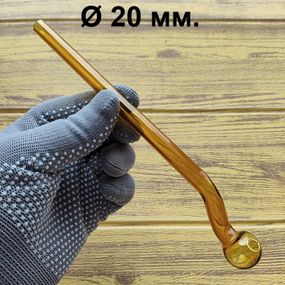 Стеклянная трубка Sherlock Ball Mintra Oil Orange